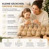 24 adventních pytlíků, které lze naplnit, přírodní béžové Náhled obrázku produktu 4