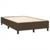 vidaXL Boxspringbett mit Matratze Dunkelbraun 140x190 cm Produktbild-Vorschau 12