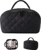 Borsa cosmetica imbottita da donna, borsa per trucchi Anteprima dell’immagine prodotto 3