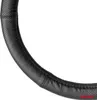 AMiO 03559 Lenkradbezug Ø44-46cm Schwarz Lenkradhülle Produktbild-Vorschau 4