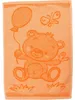 Kinderhandtuch BEBÉ Bär Orange 30x50 cm Produktbild-Vorschau 1