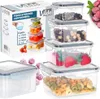 Vilde | Lunchboxen Set - Lebensmittelbehälter - 4 Stück - Produktbild-Vorschau 9