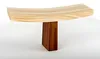 PolkaHome® Japanischer Meditationshocker Kruk – Massivholz, Produktbild-Vorschau 1