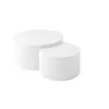 williamspace Weißes Wellen-Design Beistelltisch-Set, 2-tlg. Produktbild-Vorschau 12