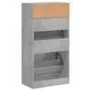 Botník betonový šedý 60x34x116 cm materiál na bázi dřeva Náhled obrázku produktu 6