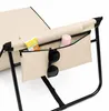 Linder Exclusiv Klappbarer Strandliegestuhl Beige Produktbild-Vorschau 7