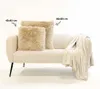 Dutch Decor Kissenbezug Fluffy 60x60 cm Beige Produktbild-Vorschau 4