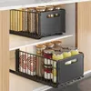 2Pack Groß Metall Spülschrank Organizer,Ausziehbare Produktbild-Vorschau 1
