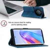 Hülle für Honor X9A /Honor X40 /Magic 5 Lite Prägung Flip Produktbild-Vorschau 3