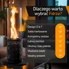 Olvy Biokominek stołowy Fiérza 40 cm - kompletny zestaw na Podgląd zdjęcia produktu 7