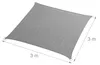 Markiza Relaxdays, 3x3 m, HDPE, oddychająca, markiza Podgląd zdjęcia produktu 4