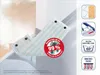 A mop head with a circular graphic highlighting its cleaning capabilities. Produktbild-Vorschau
