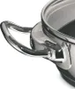 Servierpfanne mit Glasdeckel 28 cm, Edelstahl, poliert - Produktbild-Vorschau 2