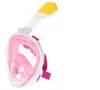 Voll faltbare Schnorchelmaske S/M Pink Produktbild-Vorschau 2