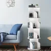 OYAJIA Bücherregal Drehbare Bücherregal, 4 Etagen Produktbild-Vorschau 1