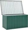 vidaXL Coffre de jardin vert 149x99x93 cm Voir les images du produit 8