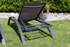 Sonnenliege Gartenliege DONNA aus Aluminium Lehne 4 Fach verstellbar Produktbild-Vorschau
