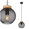 Globo Lighting Hängeleuchte Metall schwarz matt, 1x E27 Produktbild-Vorschau 12