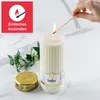 HOFER Grabkerzen Dauerbrenner Elegance mit Deckel - 6 Stück Produktbild-Vorschau 5