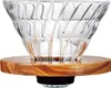 Hario Glass Kaffee Dripper V60 02 Olivenholz Tropfer Produktbild-Vorschau 1