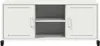 mobile TV vidaXL bianco 100,5x39x43,5 cm acciaio Anteprima dell’immagine prodotto 6