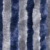 Moritz Flauschvorhang aus Chenille 56 x 185 cm blau grau Produktbild-Vorschau 1