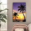 MuchoWow® - Leinwandbilder - Strand - Sonnenuntergang - Produktbild-Vorschau 2