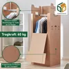 2 x Kleiderbox 60 kg Traglast stabiler Kleiderkarton mit Produktbild-Vorschau 2