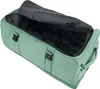 An open green duffel bag. Náhled obrázku produktu
