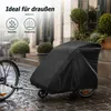 Fahrradanhänger Abdeckung, 210D Oxford, 140x84x99cm, Produktbild-Vorschau 6