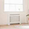 VIDAXL -Strahlungskonstruktion 112 cm MDF Weiß Anteprima dell’immagine prodotto 2