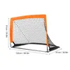 Fußballtor Hockeytor Garten Fußballnetze klappbar Indoor Produktbild-Vorschau 5