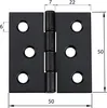 10 Gerollte Scharniere Halbbreite Möbelscharniere 50 x 50 Produktbild-Vorschau 5