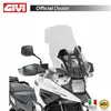 Cupolino GIVI trasparente intercambiabile 57,5x50,5cm per Anteprima dell’immagine prodotto 1