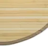 Homestyle4u Bambusmatte Natur 150 cm Rund Bambusteppich Produktbild-Vorschau 5