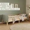 Cadre de lit 90x200 cm Lit enfant Vert Lit en bois Pin Voir les images du produit 19