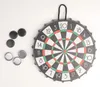 12x Trinkspiel Kronkorken-Dart – Magnet-Dartboard Ø 24 cm Produktbild-Vorschau 2