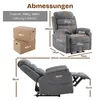 FCH Relaxsessel Fernsehsessel, Liegesessel, elektrischer Produktbild-Vorschau 4