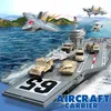 Grand porte-avions militaire, chasseurs, chars d'assaut, Voir les images du produit 6