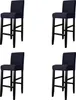 Barhocker Bezüge 4er Set Hussen Stretch Stuhlhussen mit Produktbild-Vorschau 1