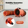 Ventilatore industriale portatile - Ventilatore assiale - Anteprima dell’immagine prodotto 11