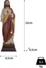 Socha Ježiša Krista Moritza 22 cm - Ručne maľovaná svätá Náhľad obrázku produktu 3