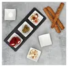 6er Set Tapas Schälchen Porzellan Dip-Schüssel Dessert Produktbild-Vorschau 4