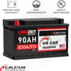 US Autobatterie 90Ah 12V USA Batterie 830A/EN US Car Produktbild-Vorschau 3