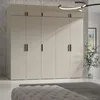 Kleiderschrank, Drehtürenschrank Kaschmir mit Ablageflächen und Kleiderstangen Breite 250 cm Produktbild-Vorschau