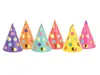 Party klobúčik 6v1  Bodkovaný mix, 16 cm Party Deco Náhľad obrázku produktu 1