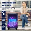 MuchoWow® Koffer Handgepäck Trolley Rollkoffer Kleine Produktbild-Vorschau 2