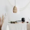 Pendelleuchte Wohnzimmer Boho Korbleuchten Pendellampe Produktbild-Vorschau 2