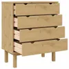 Comodino a cassetti vidaXL OTTA 76,5x39,5x90 cm in legno Anteprima dell’immagine prodotto 5