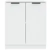 The Living Store Sideboards 2 Stk. Weiß 60x30x70 cm Produktbild-Vorschau 4